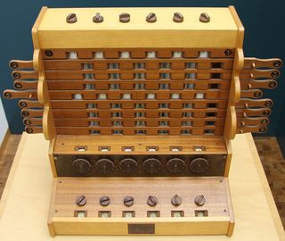 Erfinder Rechenmaschinen Schickard Pascal Leibniz Hahn 
