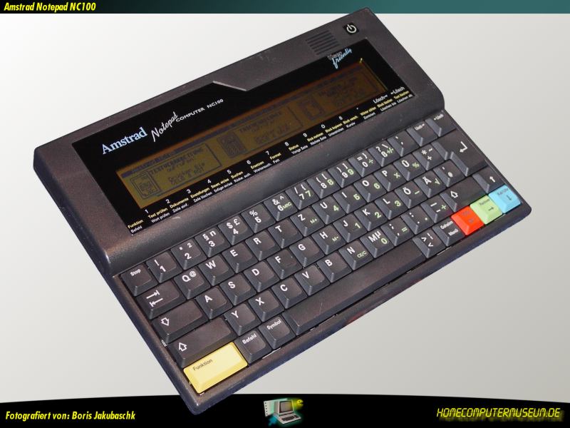 Amstrad Notepad NC100 Computergeschichte